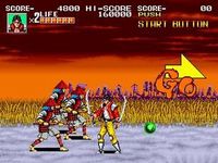 une photo d'Ã©cran de Sengoku sur SNK Neo Geo